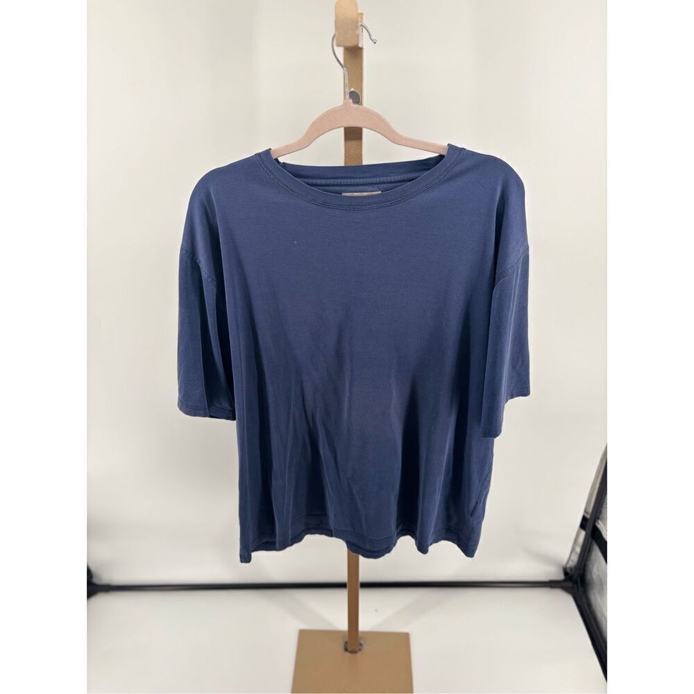 Cutter & Buck Blue Short Sleeve T Shirt Cotton Crewneck XL